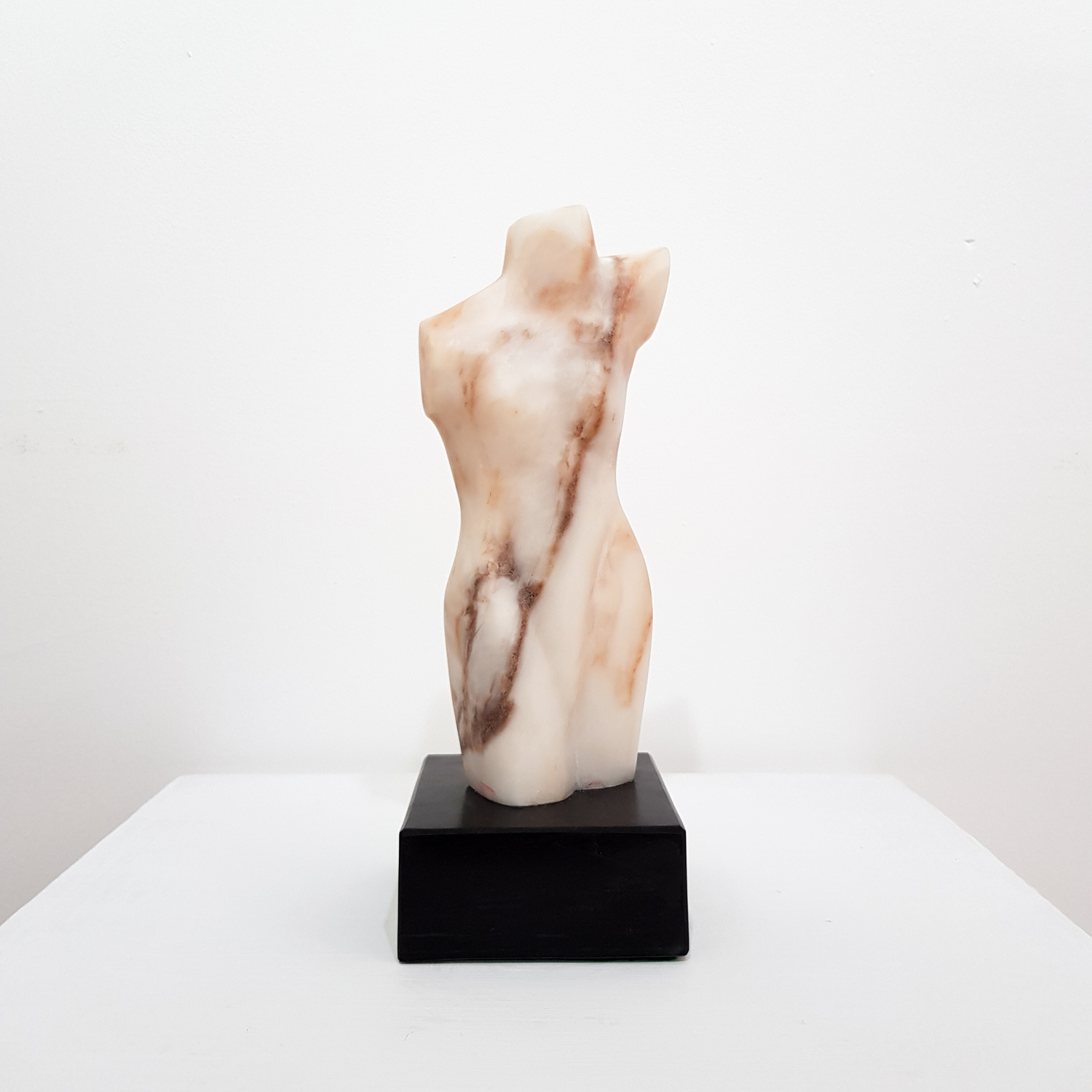 'Female Torso | Italian Alabaster' by artist Tom Allan